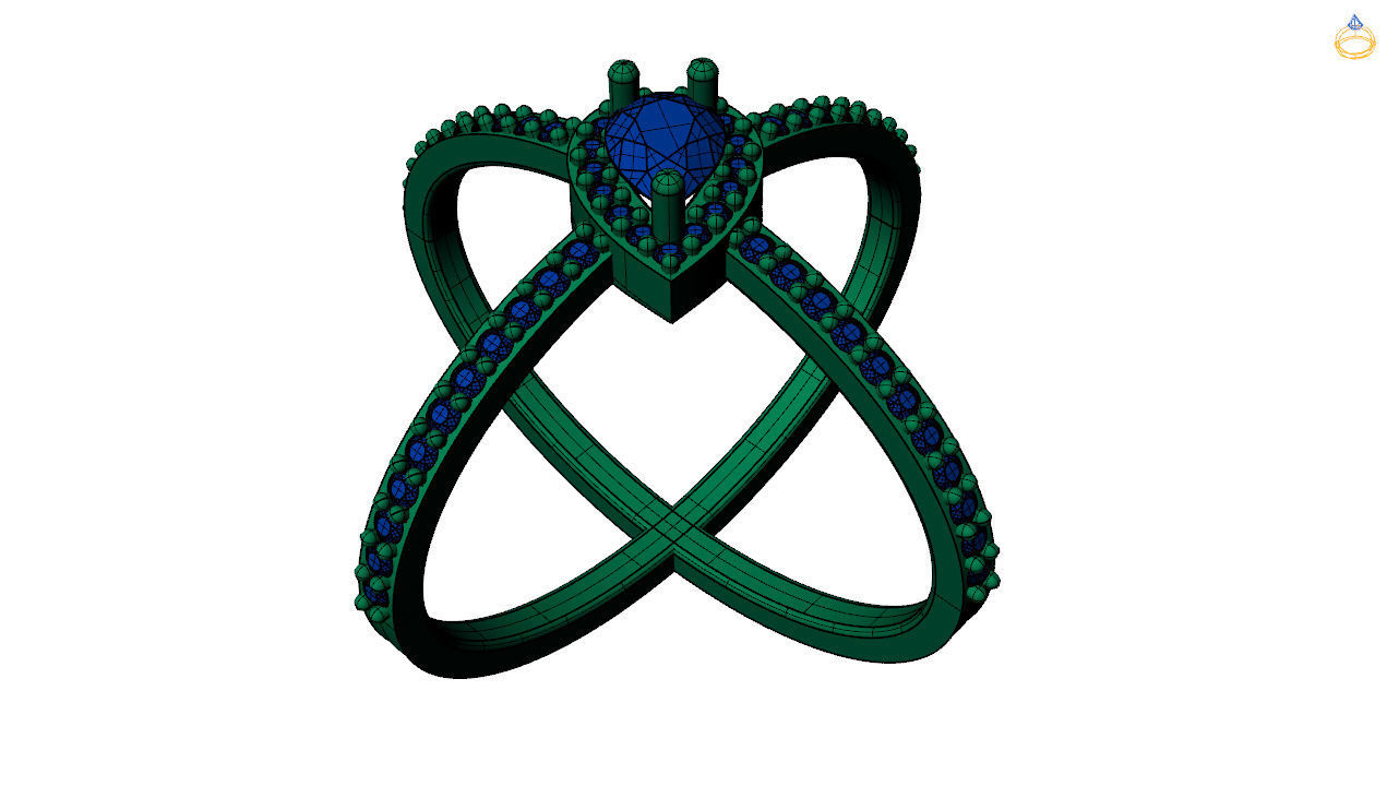 X Ring 3d file to print 3D print model_14