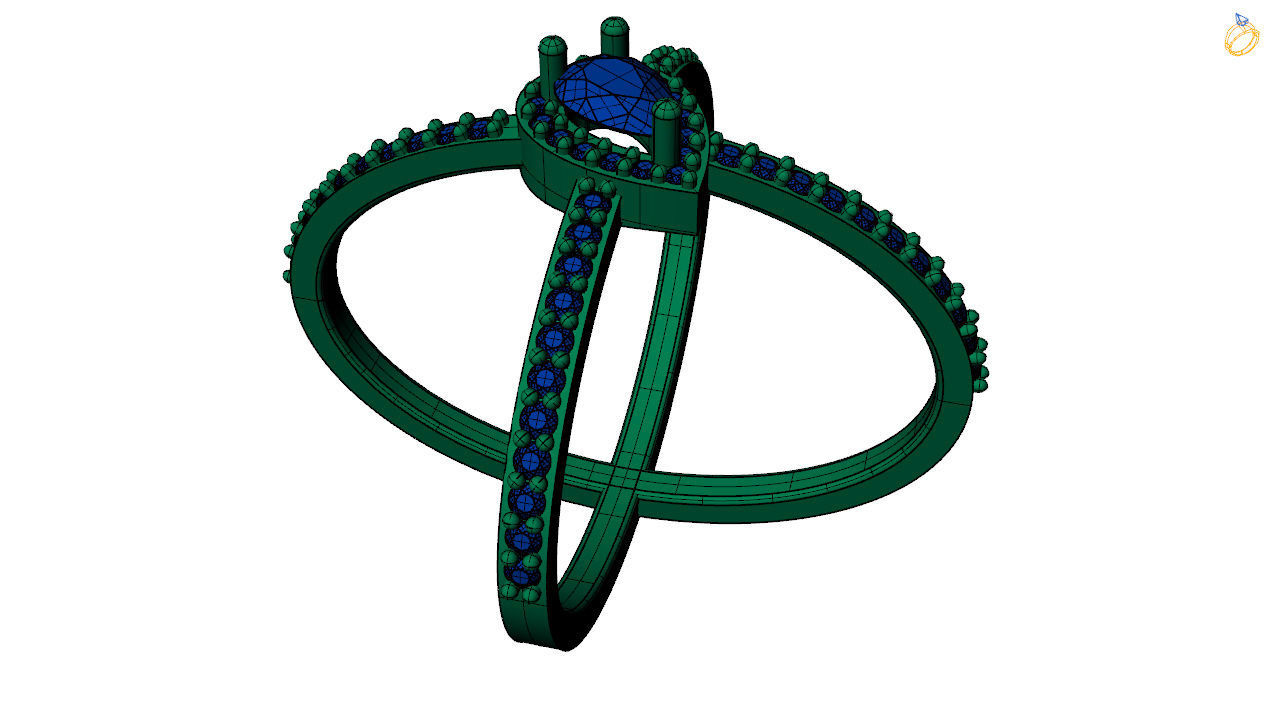 X Ring 3d file to print 3D print model_13
