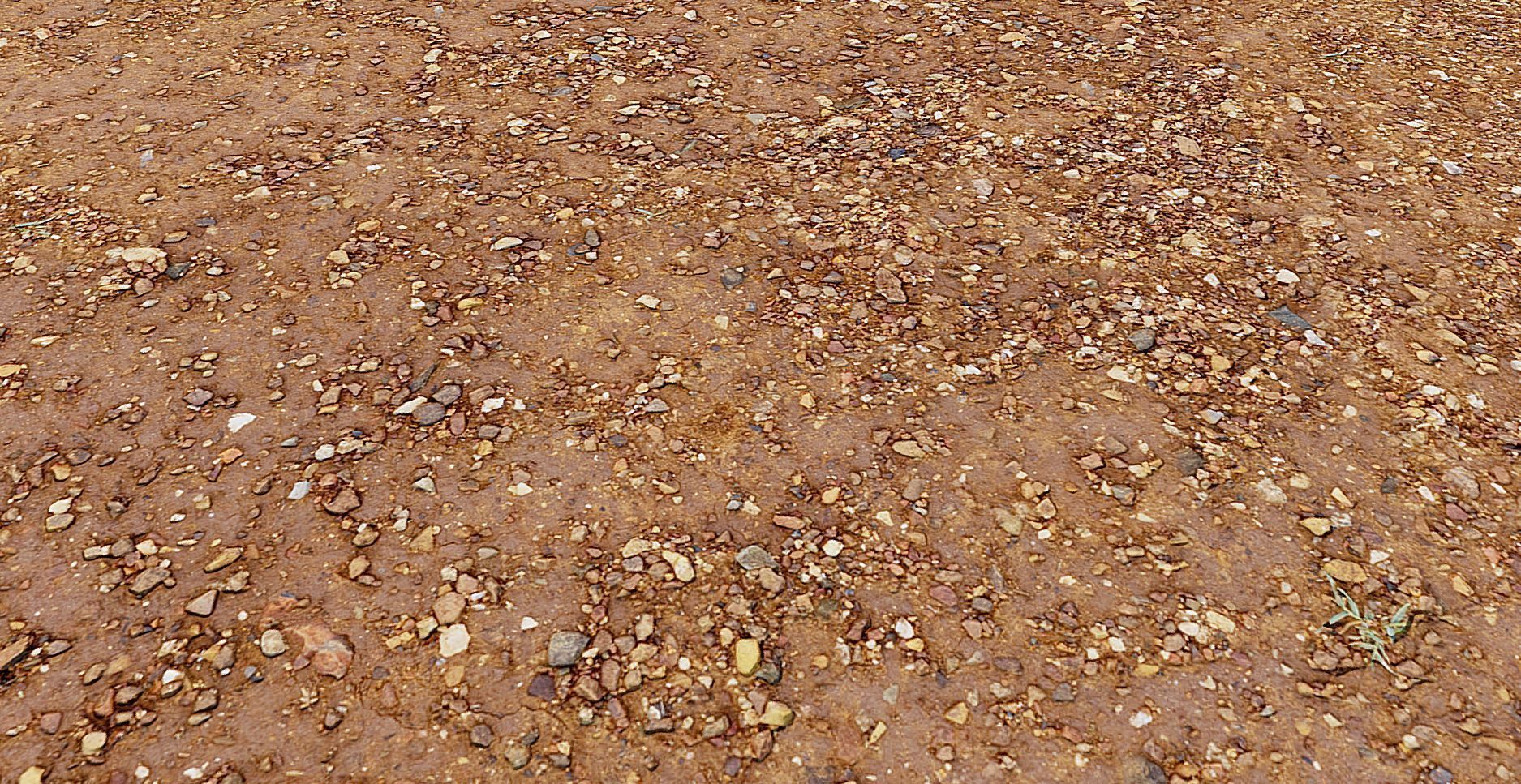 Terrain - Seamless - PBR  Low-poly 3D model_1