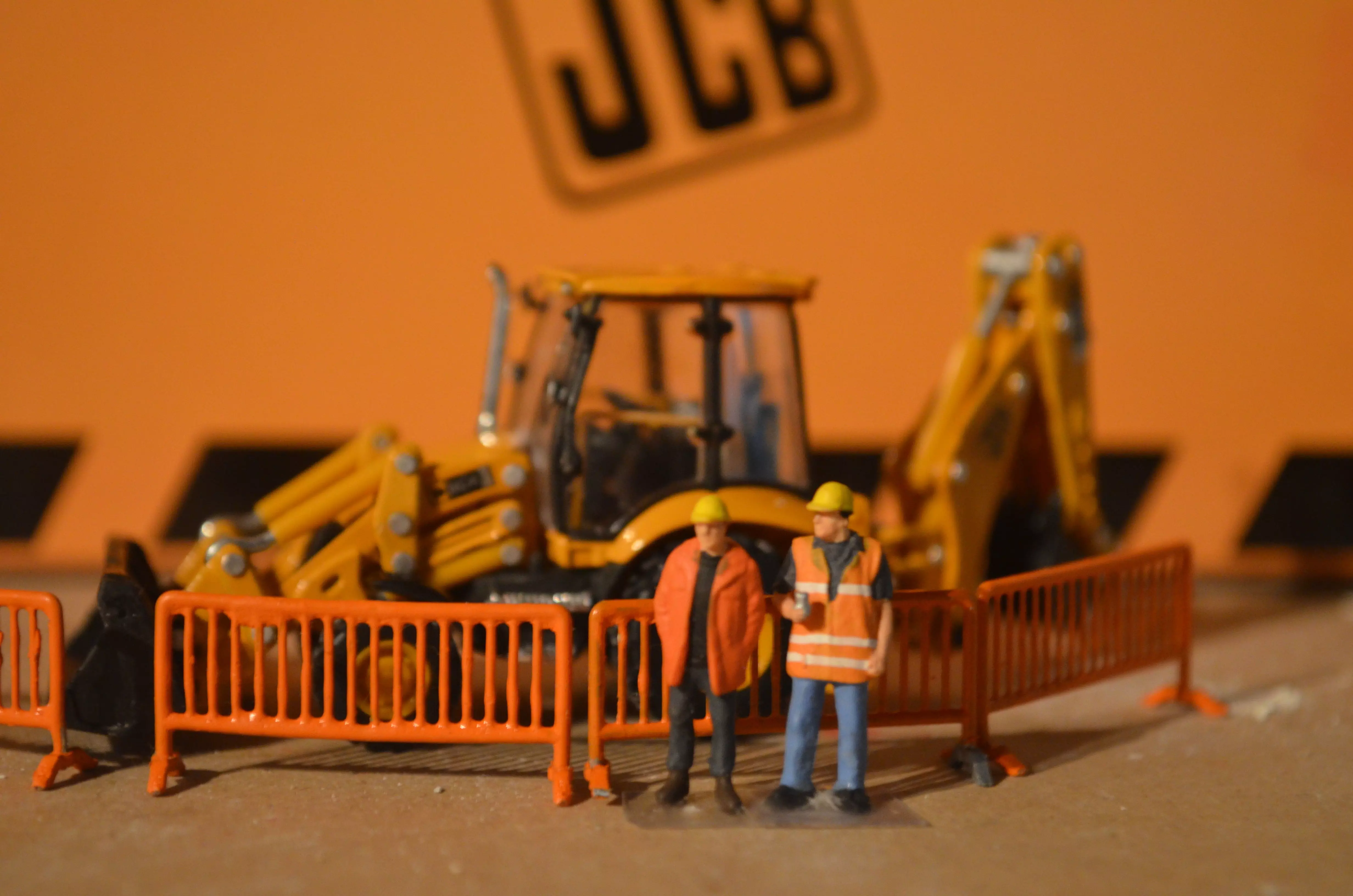 Security barrier scale h0 3D print model_0