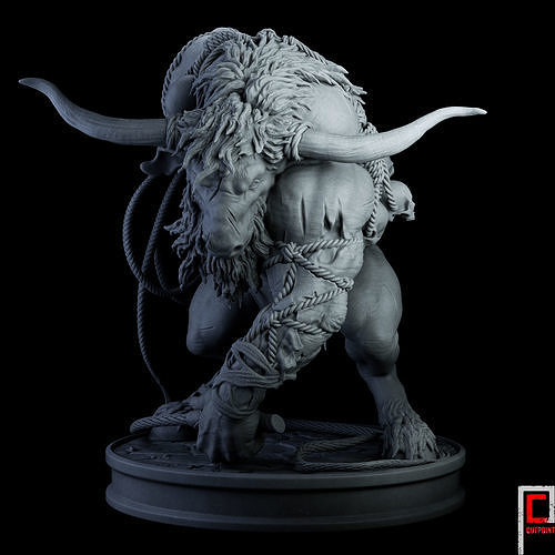 Minotaur 3D stl for printer 3D print model