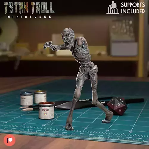 Zombie 002 - Pre-Supported