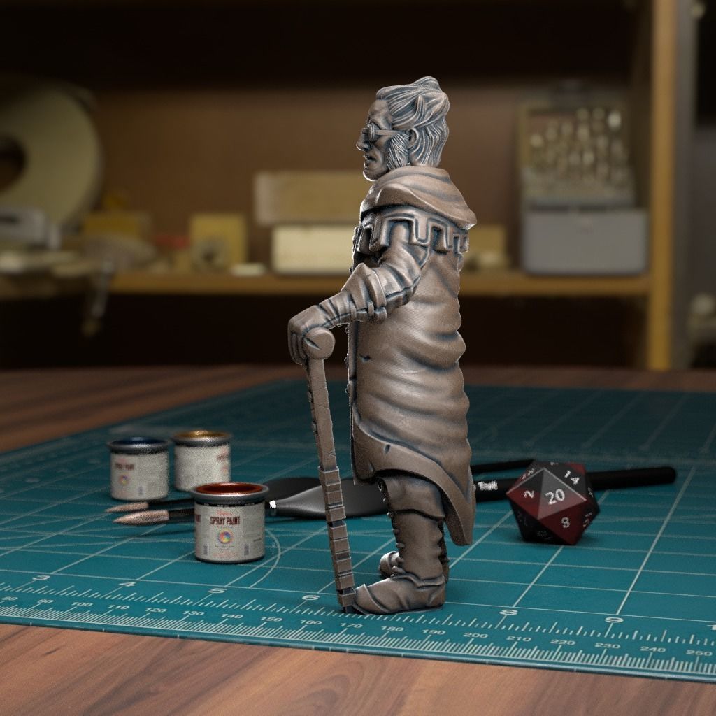 Van Richten Curse of Strahd - Pre - Supported 3D print model_1