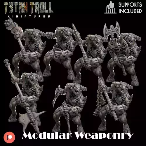 Modular Minotaur - Pre-Supported