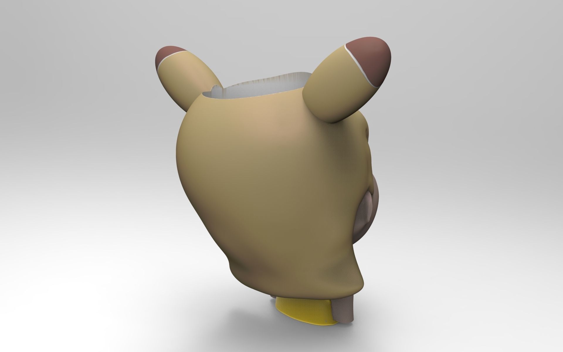 CUTE GIRLS AND BOYS PLANTERS 11 - STL FOR 3D PRINTING 3D print model_5