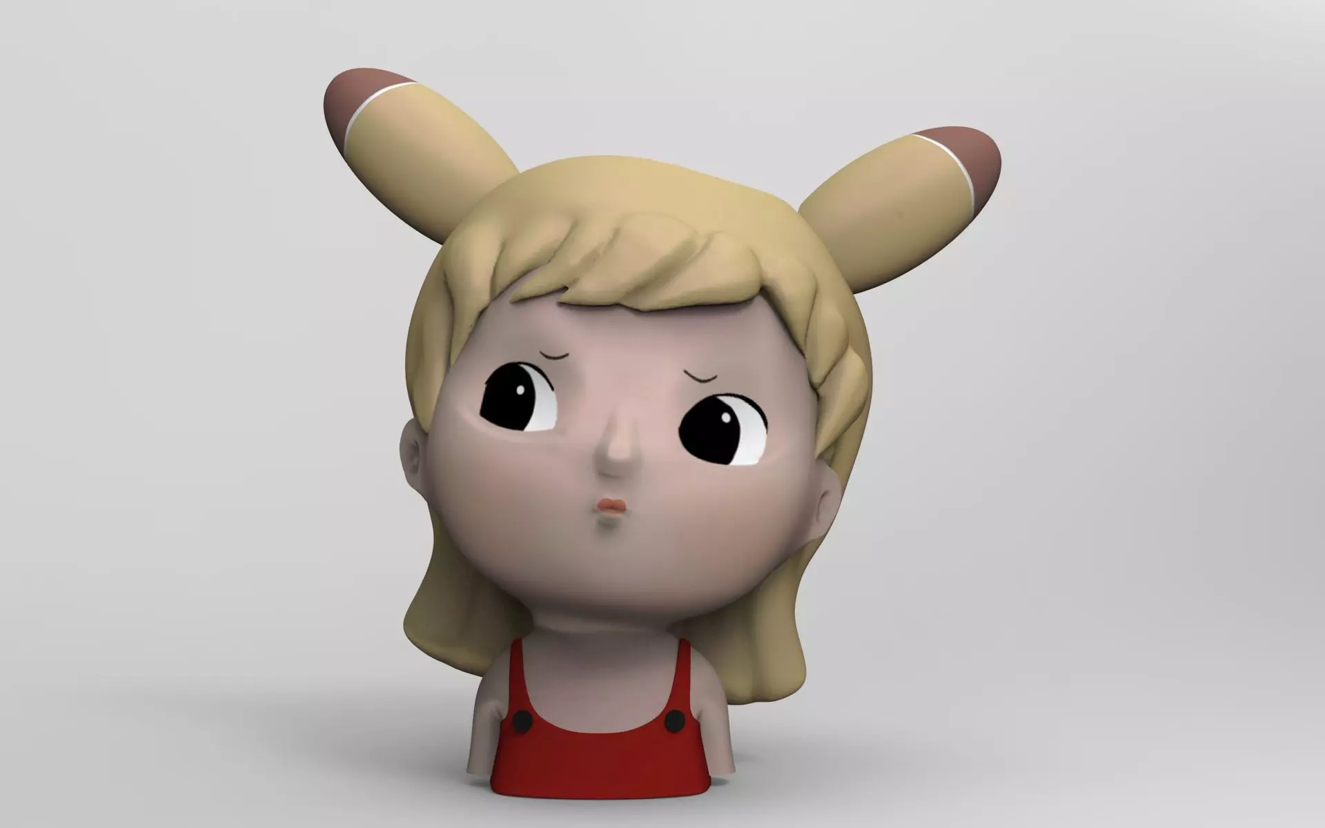 CUTE GIRLS AND BOYS PLANTERS 11 - STL FOR 3D PRINTING 3D print model_0