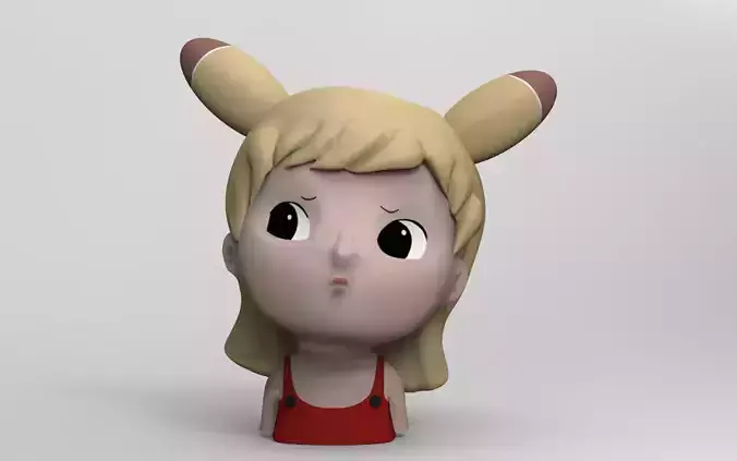 CUTE GIRLS AND BOYS PLANTERS 11 - STL FOR 3D PRINTING