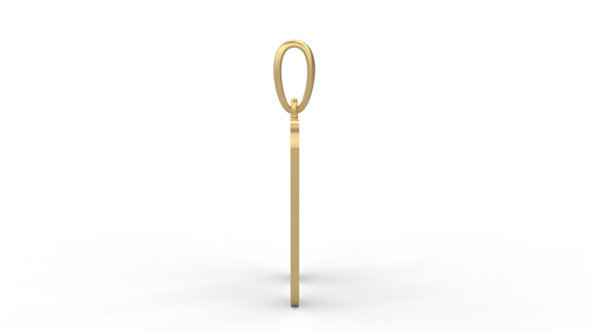 Initial Letters Pendant Sisyphus Light H 3D print model_2