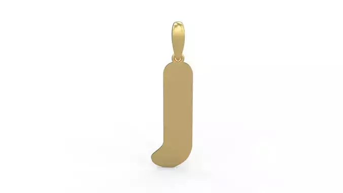 Initial Letters Pendant Sisyphus Light J 3D print model