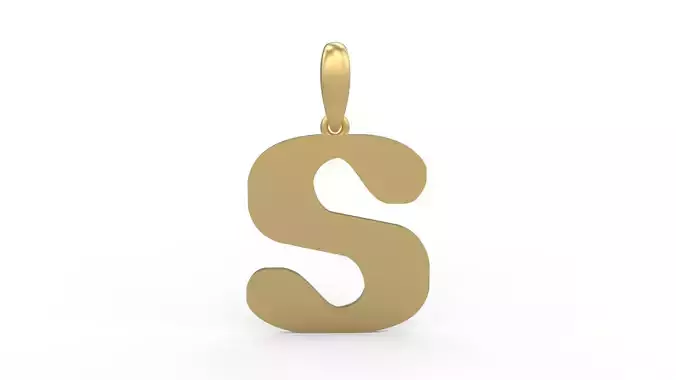 Initial Letters Pendant Sisyphus Light S 3D print model