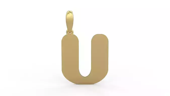 Initial Letters Pendant Sisyphus Light U