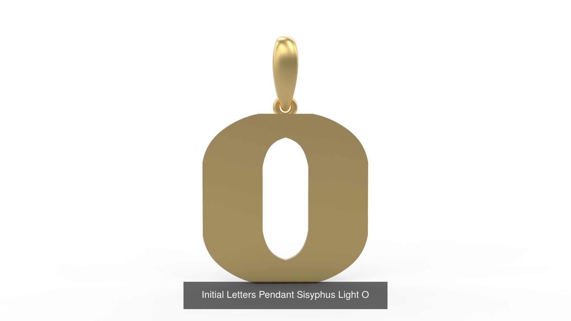 Initial Letters Pendant Alphabets Sisyphus Light 3D Model Collection_18