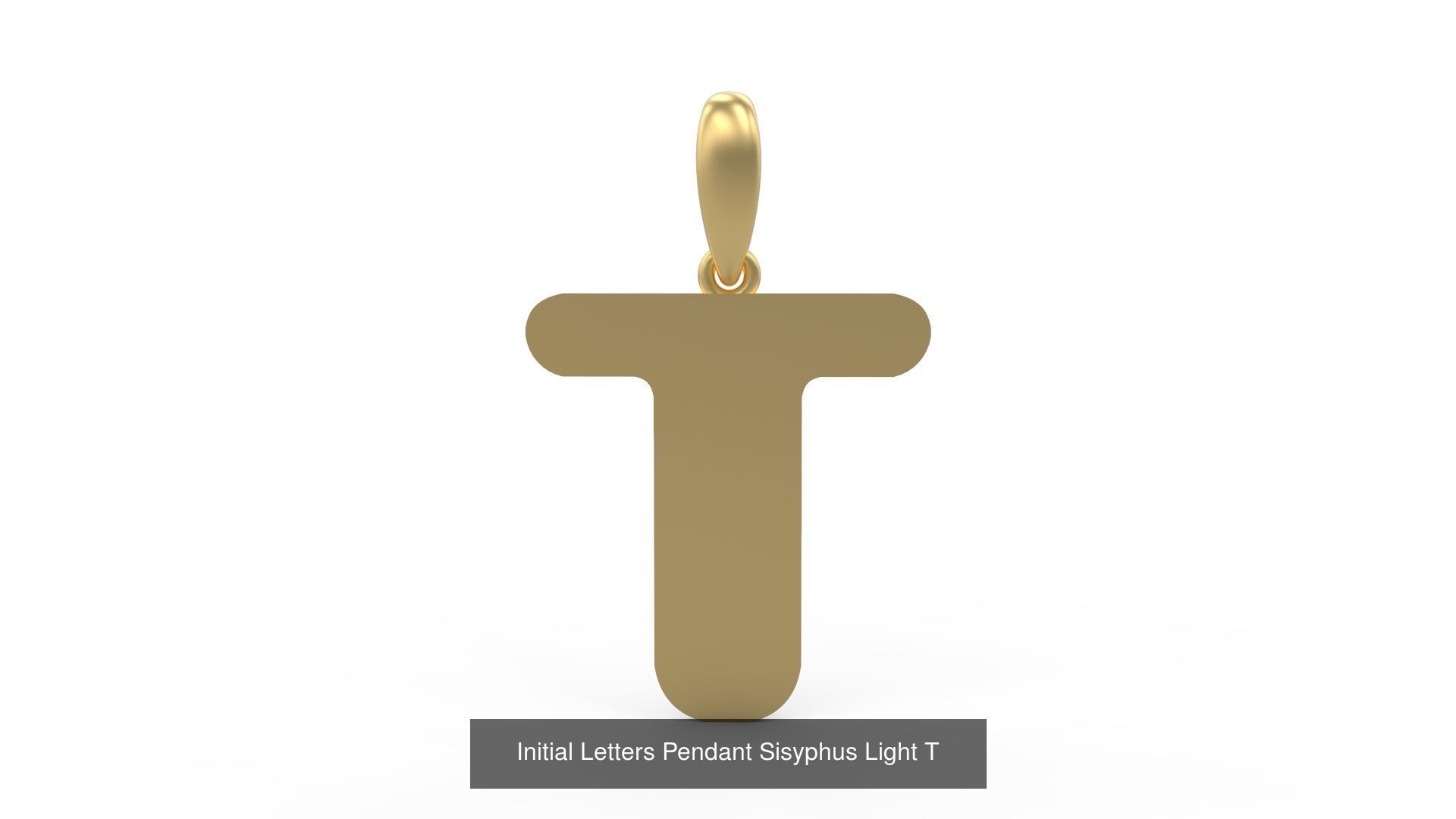 Initial Letters Pendant Alphabets Sisyphus Light 3D Model Collection_23