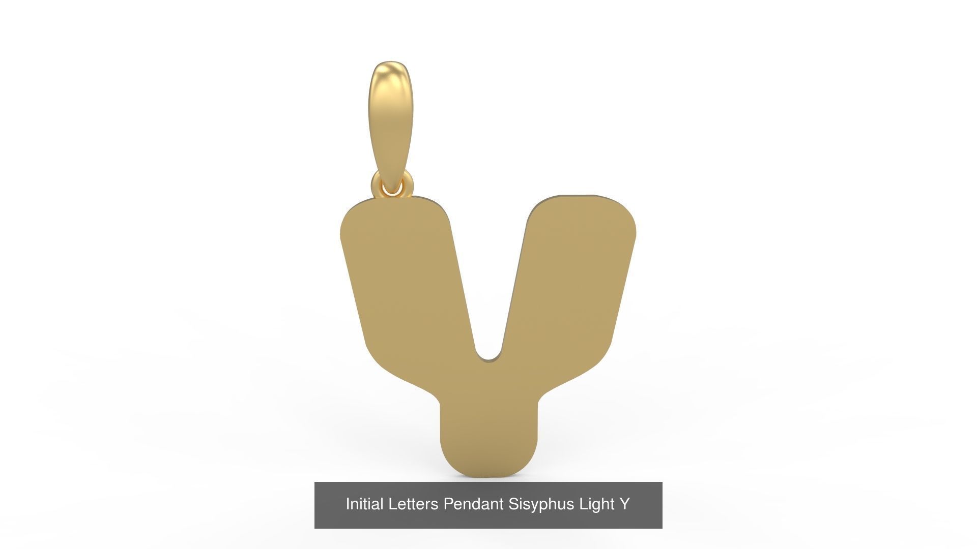 Initial Letters Pendant Alphabets Sisyphus Light 3D Model Collection_28