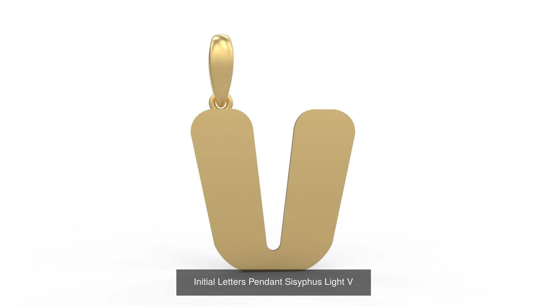 Initial Letters Pendant Alphabets Sisyphus Light 3D Model Collection_25