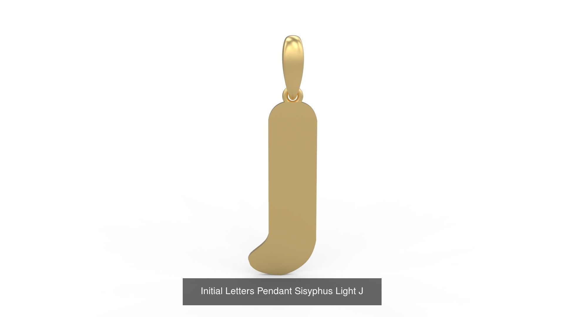 Initial Letters Pendant Alphabets Sisyphus Light 3D Model Collection_13