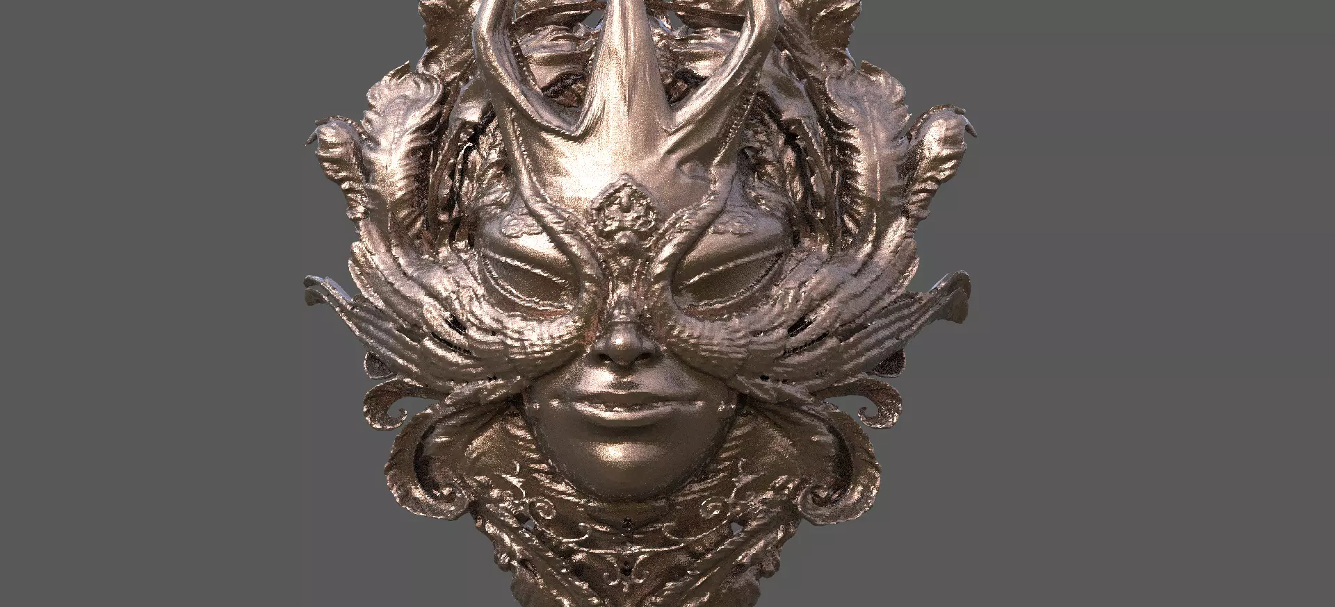 Baroque Hera Shield 1 3D model_0