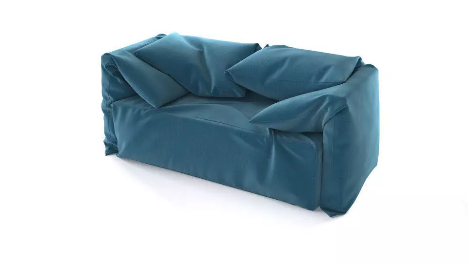 cafeteria sofa 3D model