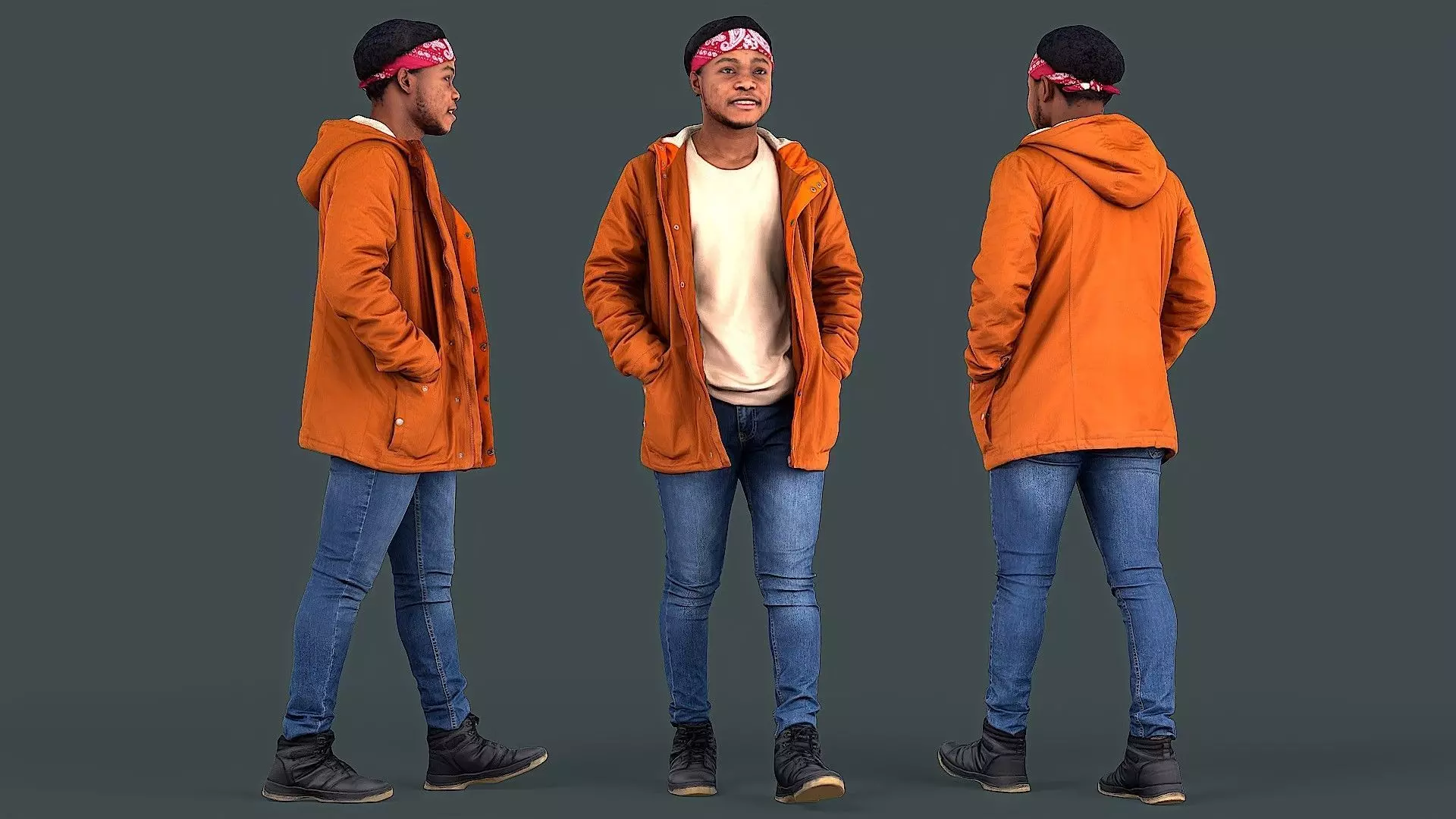 Forward with Smile 3D model_0