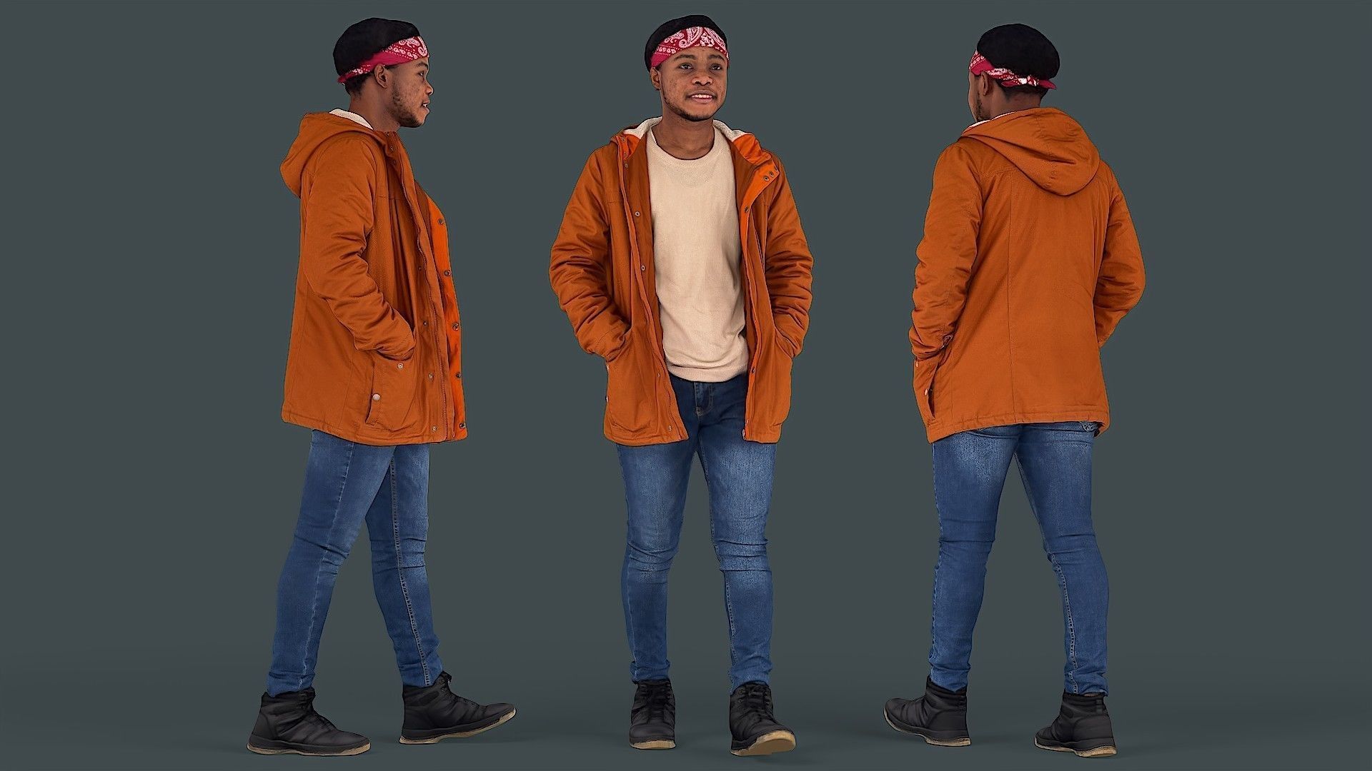 Forward with Smile 3D model_1