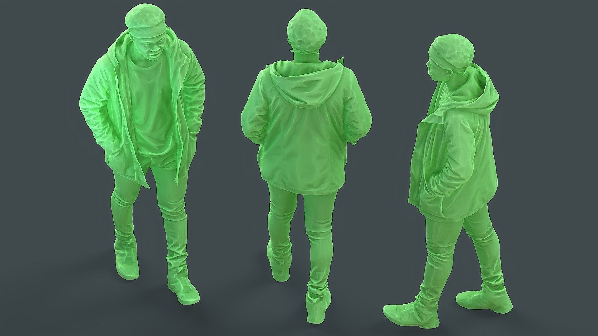 Forward with Smile 3D model_6