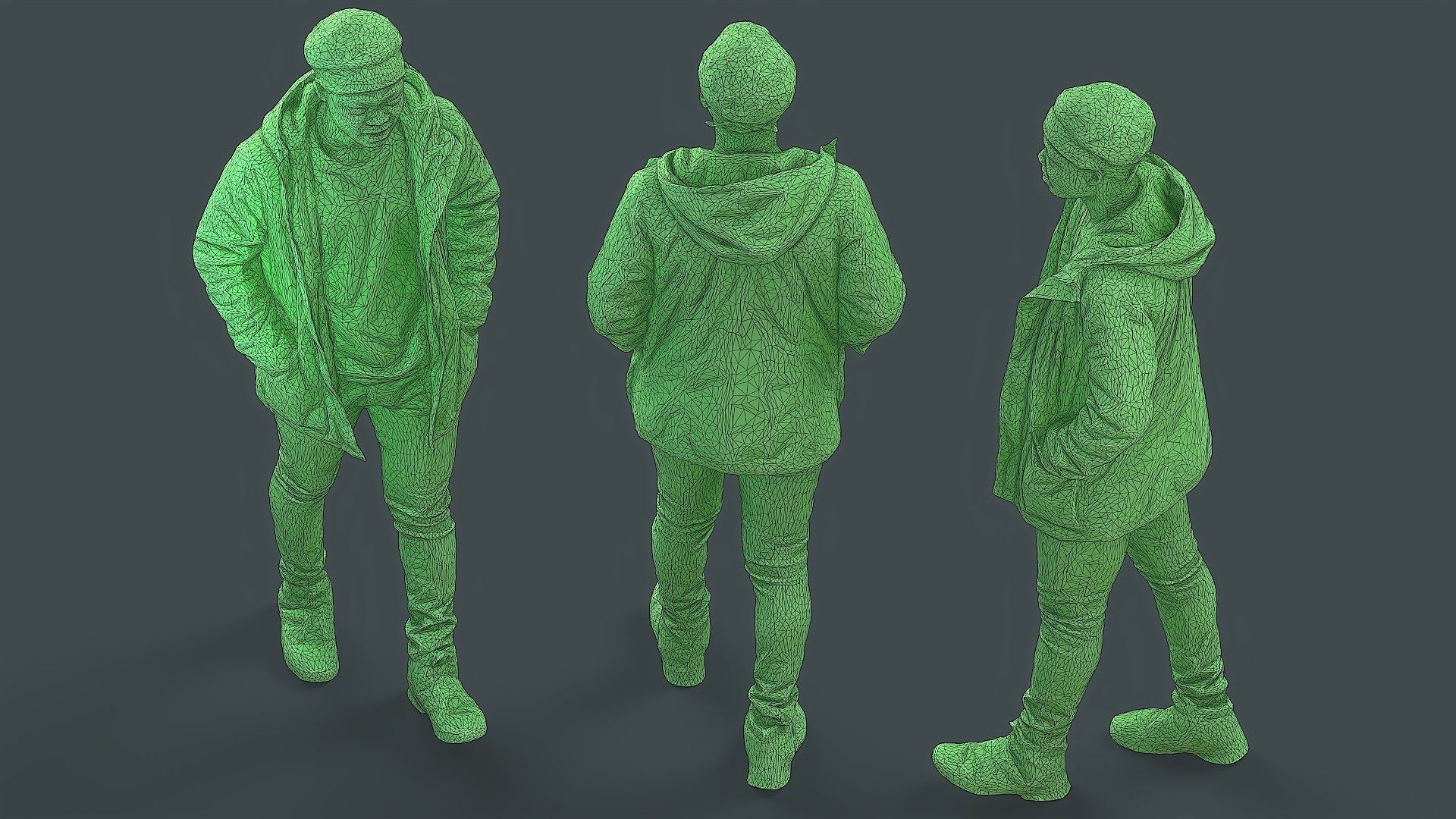 Forward with Smile 3D model_7