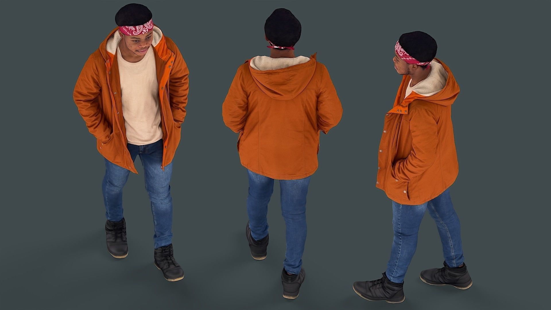 Forward with Smile 3D model_5