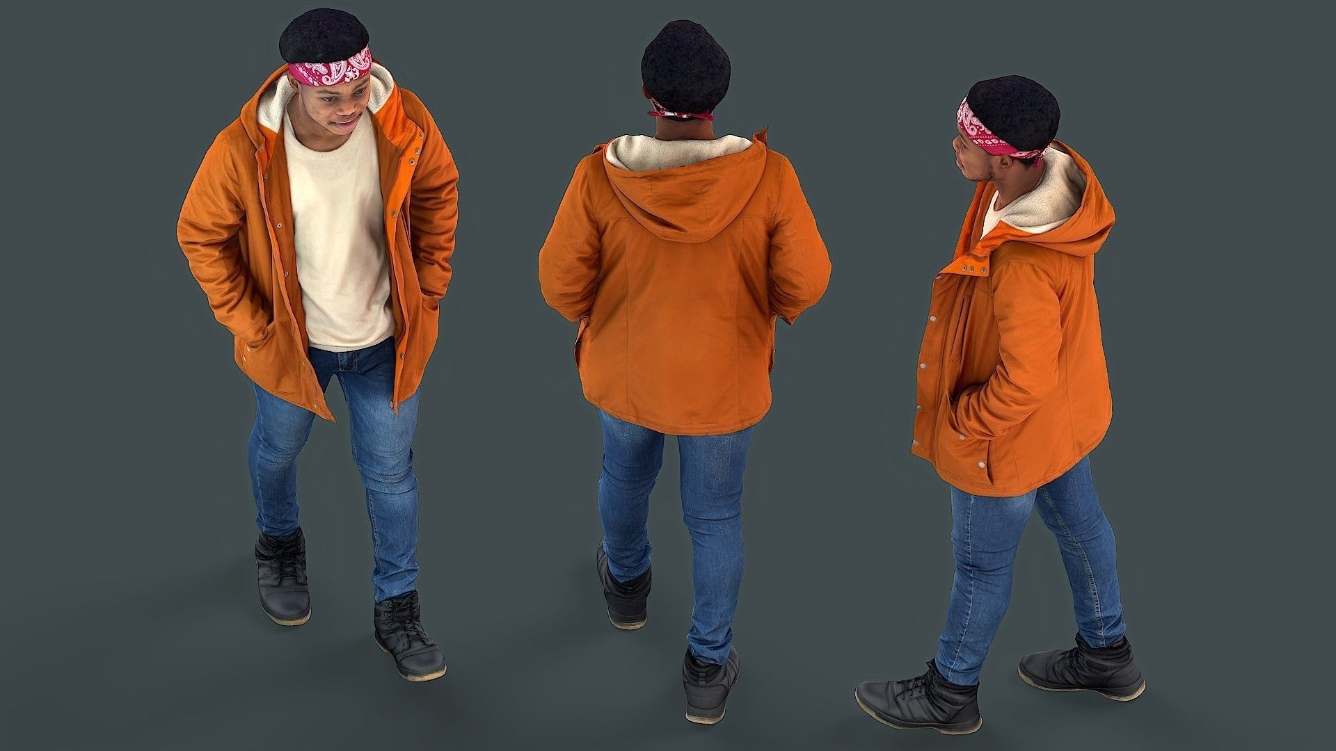 Forward with Smile 3D model_4