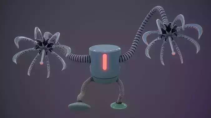 RobonatorV1 robot with arms and legs