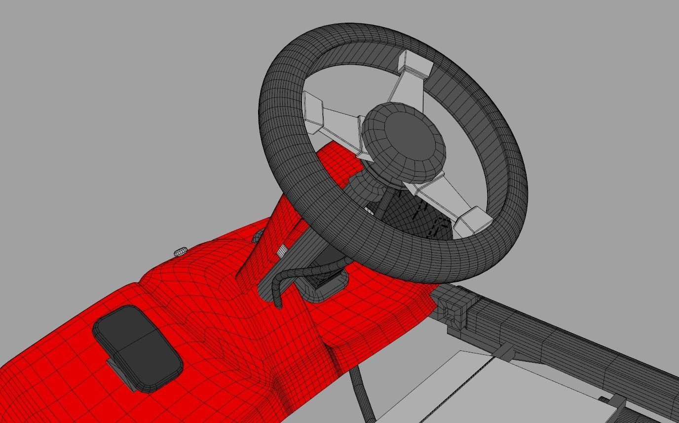 Electric Go Kart 3D model_13