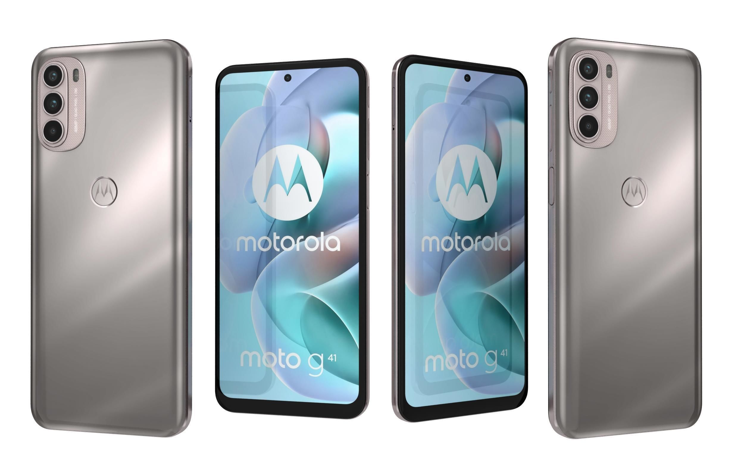 Motorola Moto G41 Meteorite Black And Pearl Gold 3D model_7
