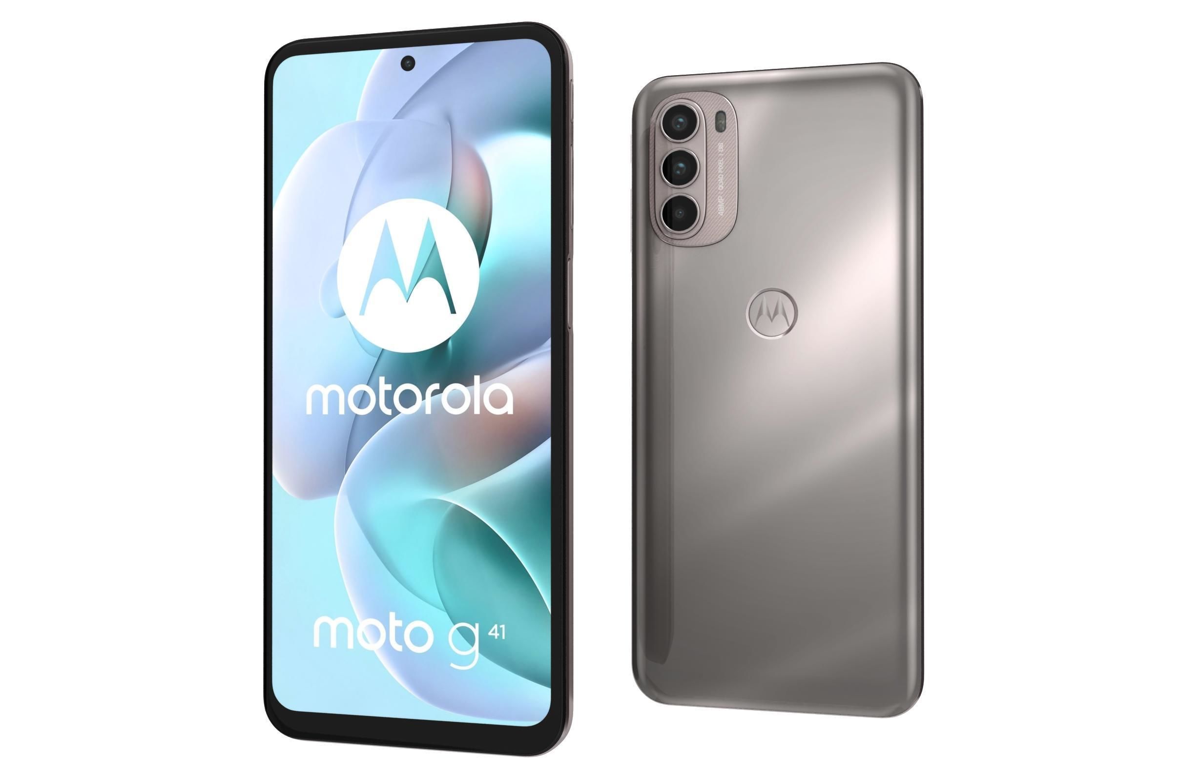 Motorola Moto G41 Meteorite Black And Pearl Gold 3D model_14