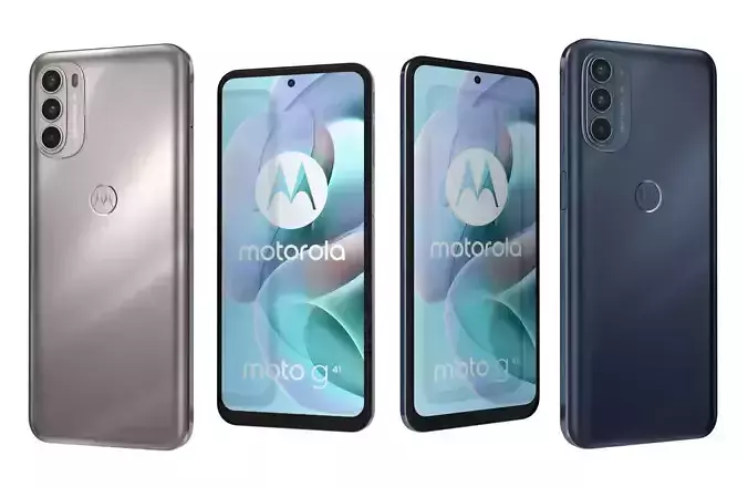 Motorola Moto G41 Meteorite Black And Pearl Gold 3D model