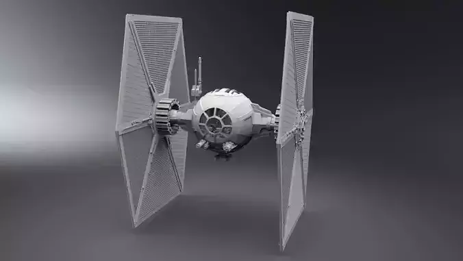 Tie Space Superiority Fighter Scale model 