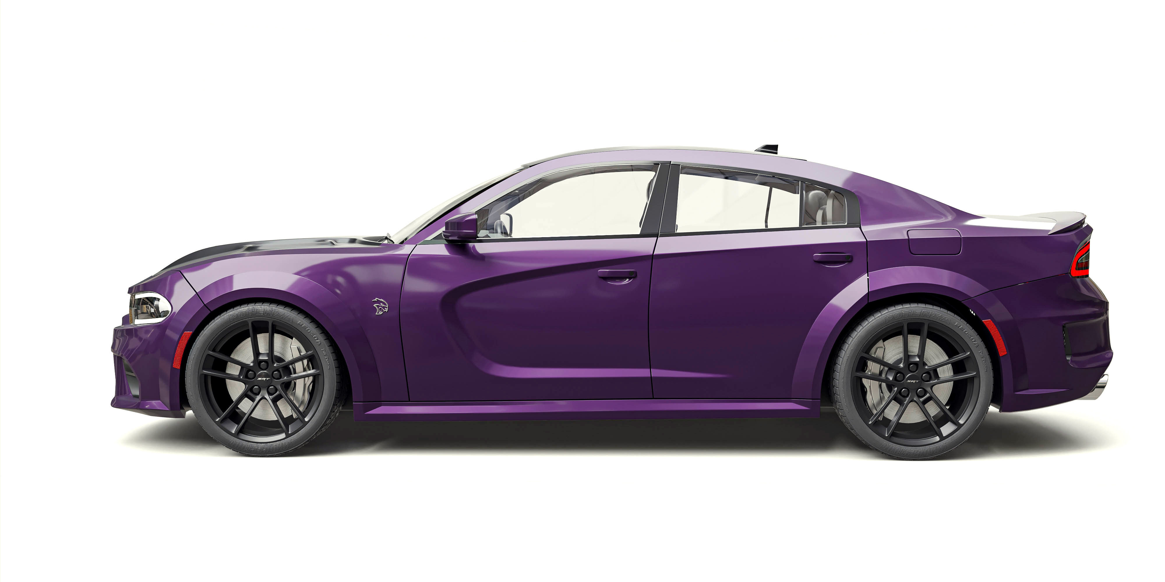 Dodge Charger SRT Hellcat Redeye 2021 3D model_6