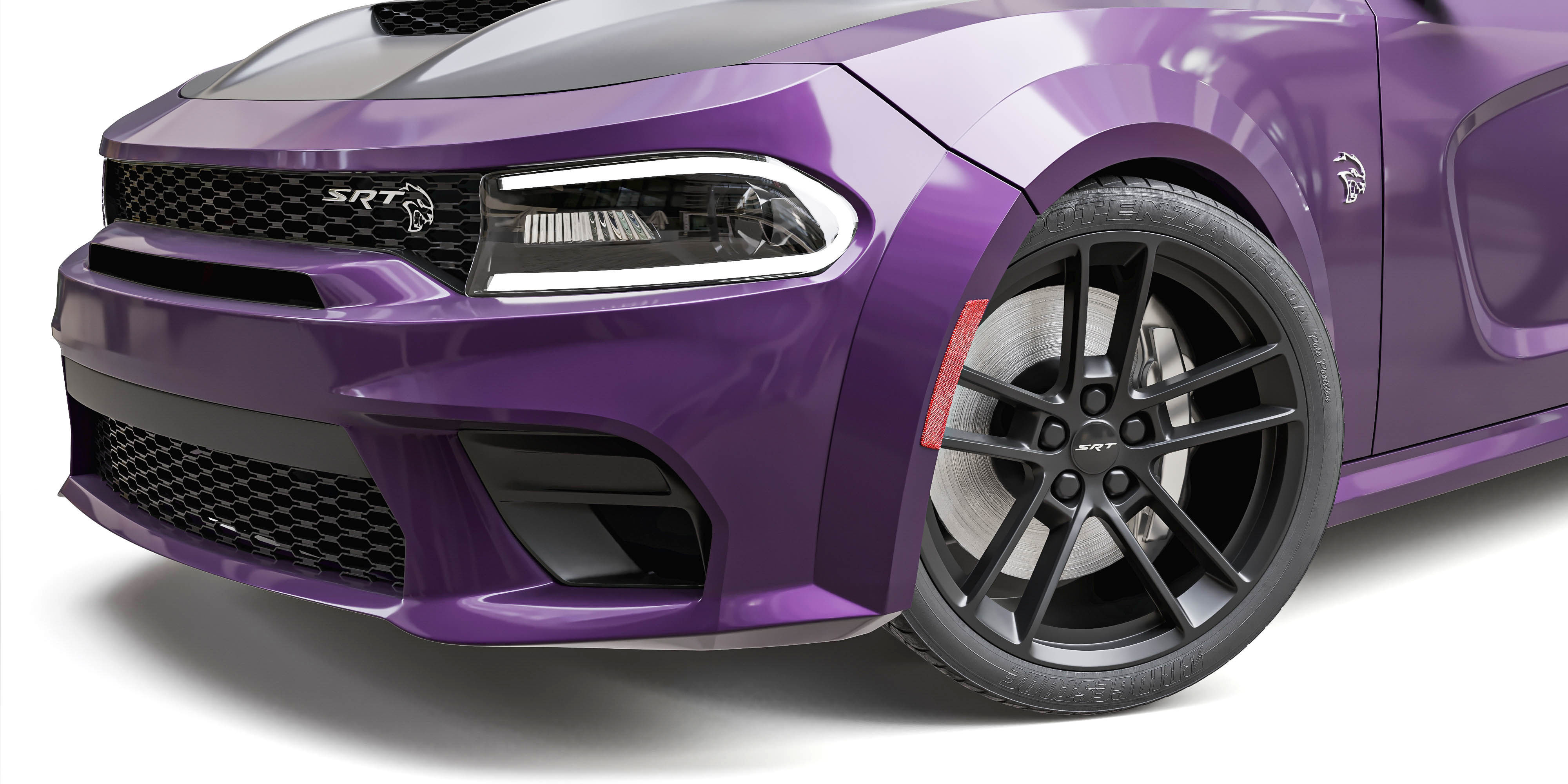 Dodge Charger SRT Hellcat Redeye 2021 3D model_10