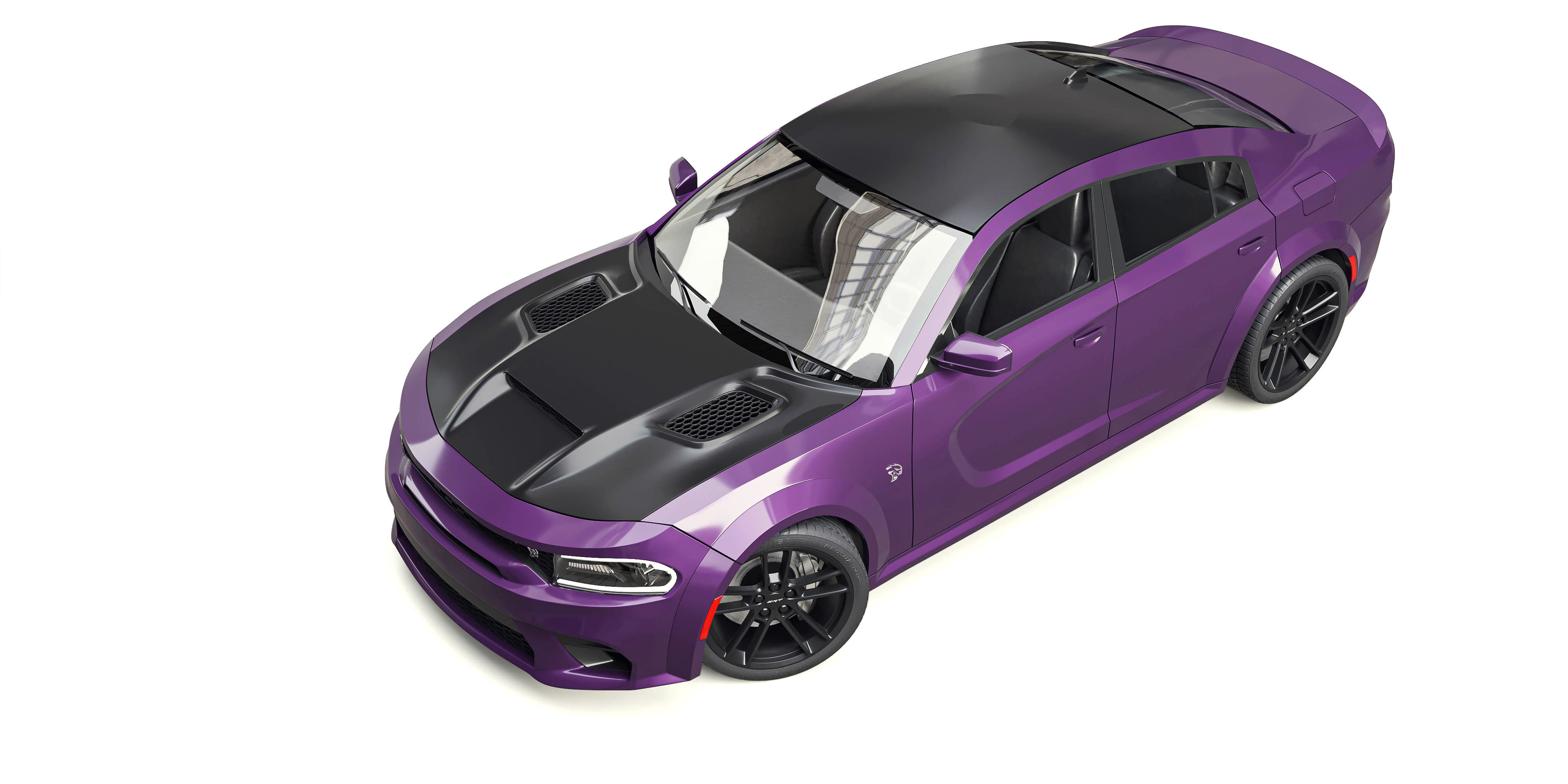 Dodge Charger SRT Hellcat Redeye 2021 3D model_8