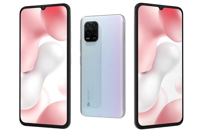 Xiaomi mi 10 Youth White 3D model