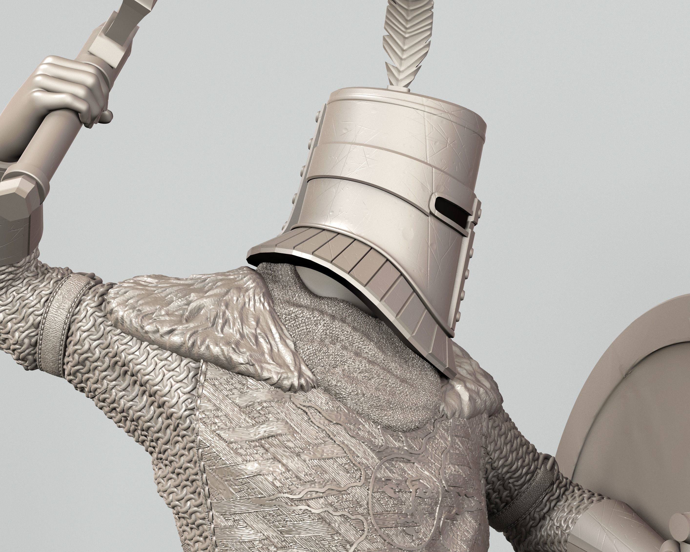 Solaire of Astora - Dark Souls  3D print model_17