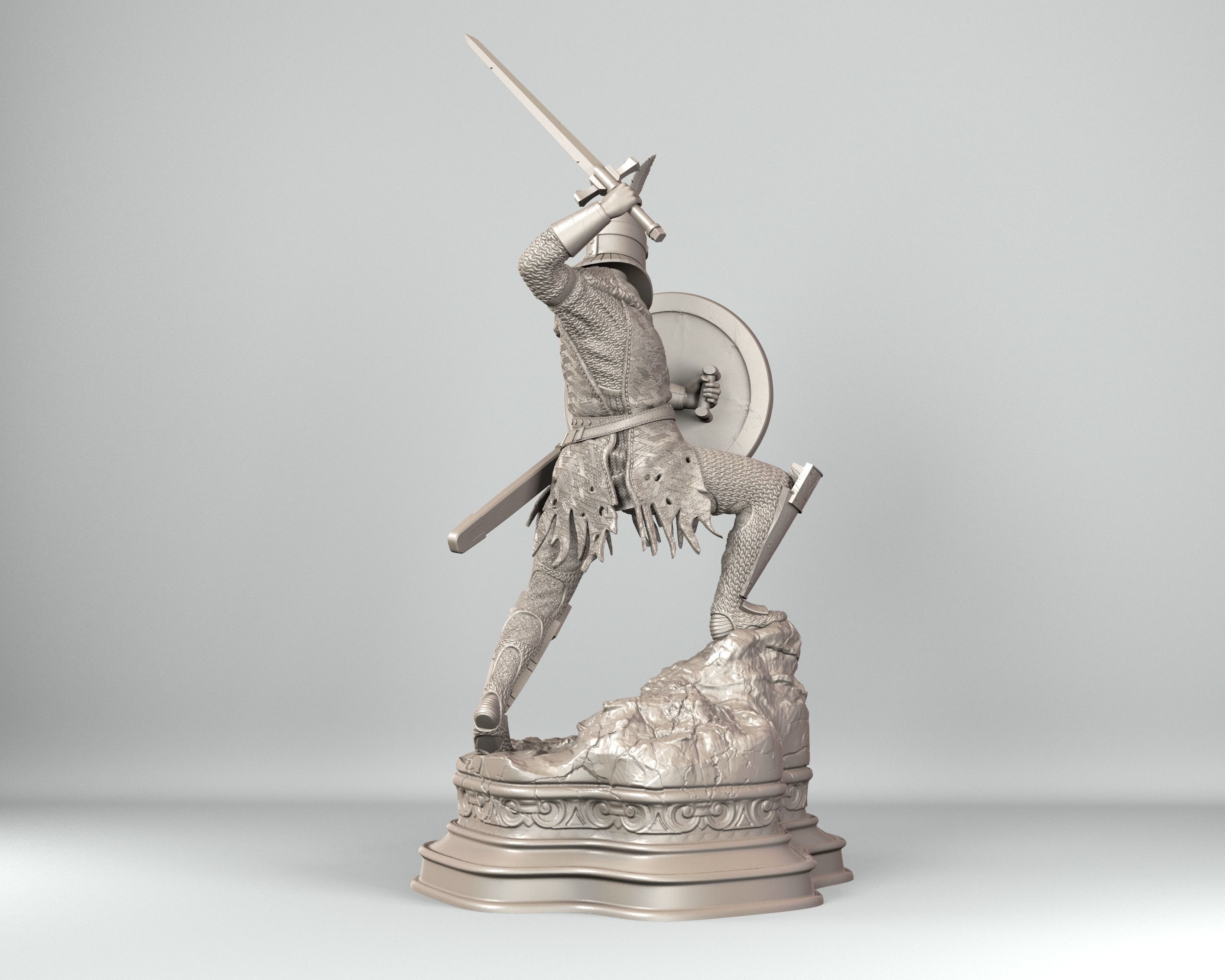 Solaire of Astora - Dark Souls  3D print model_9