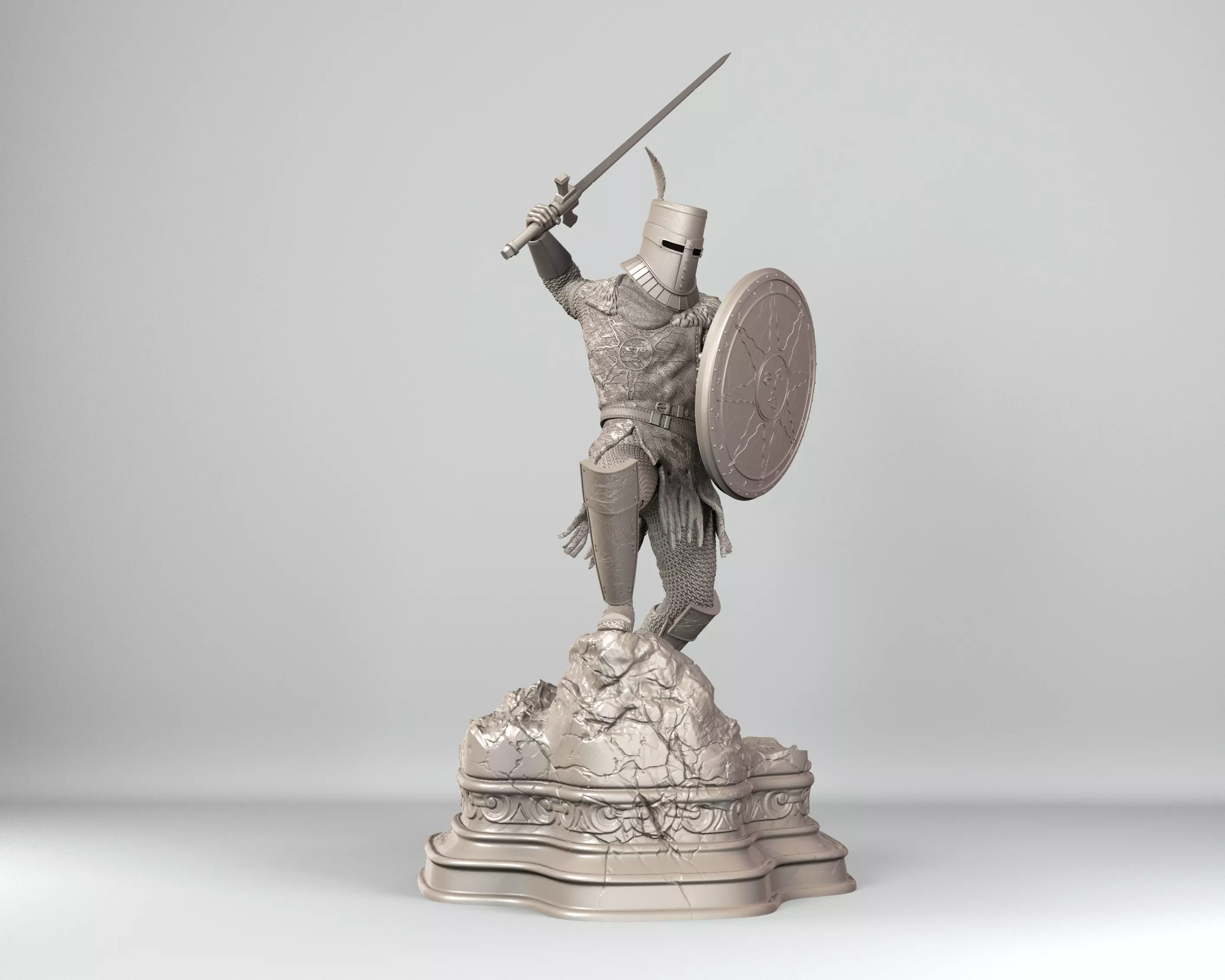 Solaire of Astora - Dark Souls  3D print model_0