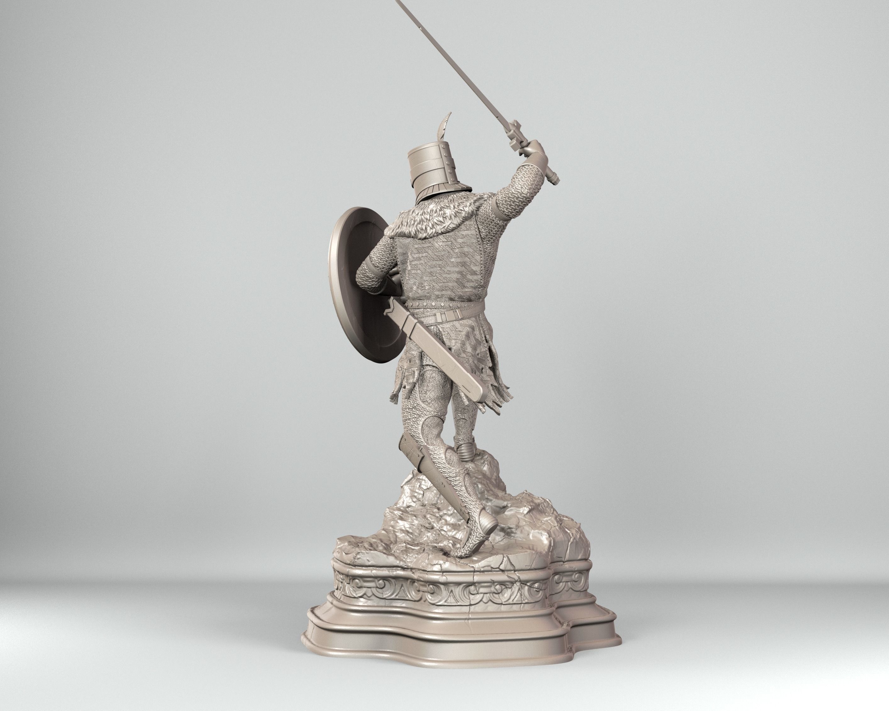 Solaire of Astora - Dark Souls  3D print model_8