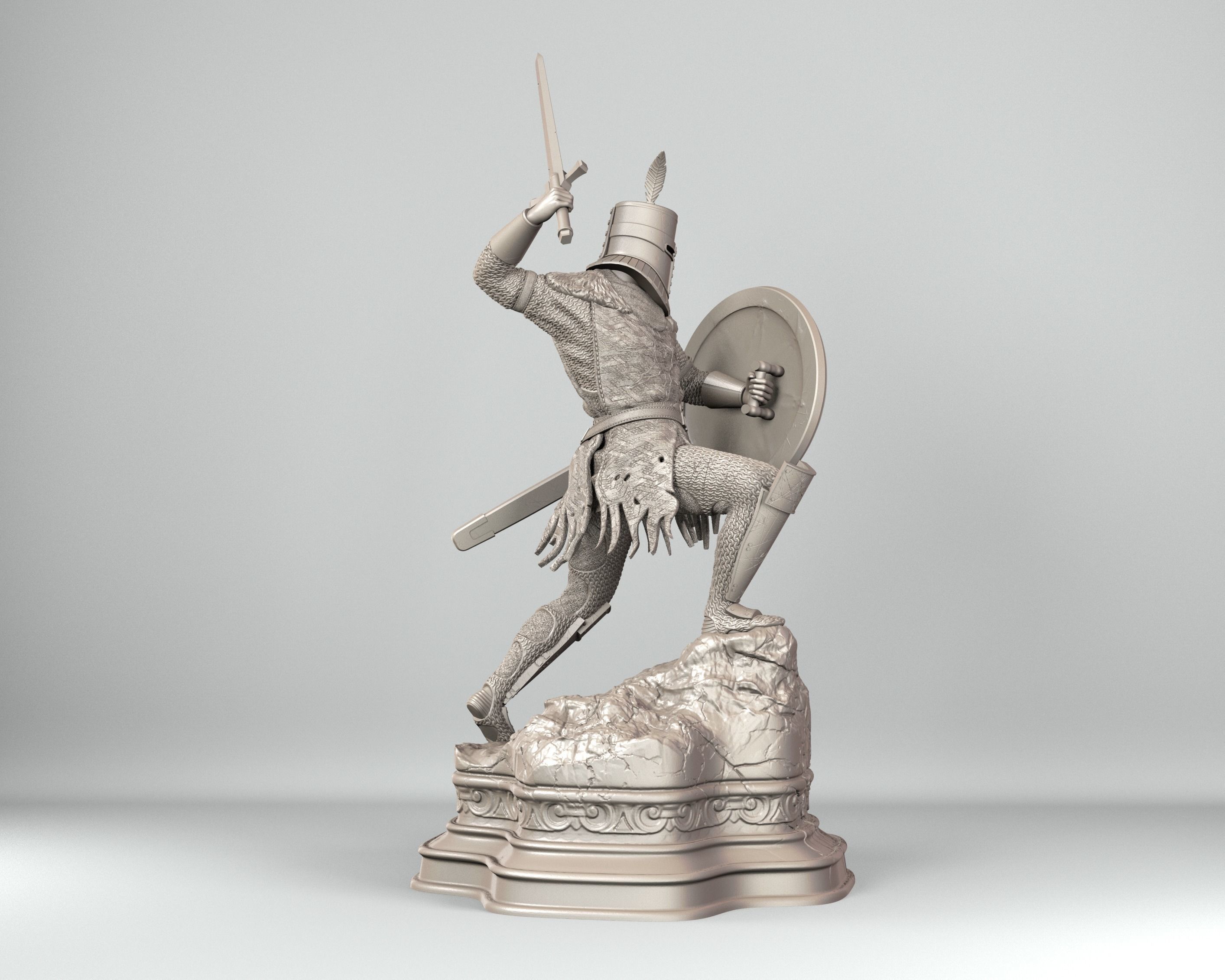 Solaire of Astora - Dark Souls  3D print model_6