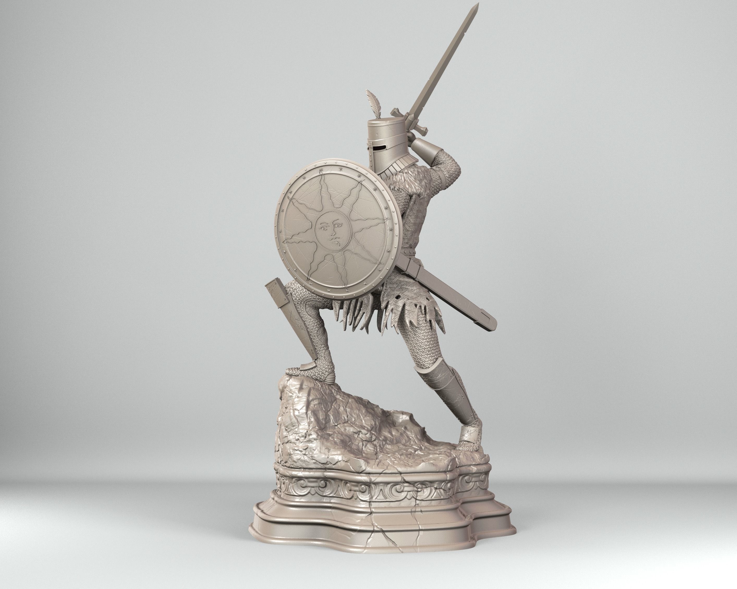 Solaire of Astora - Dark Souls  3D print model_7
