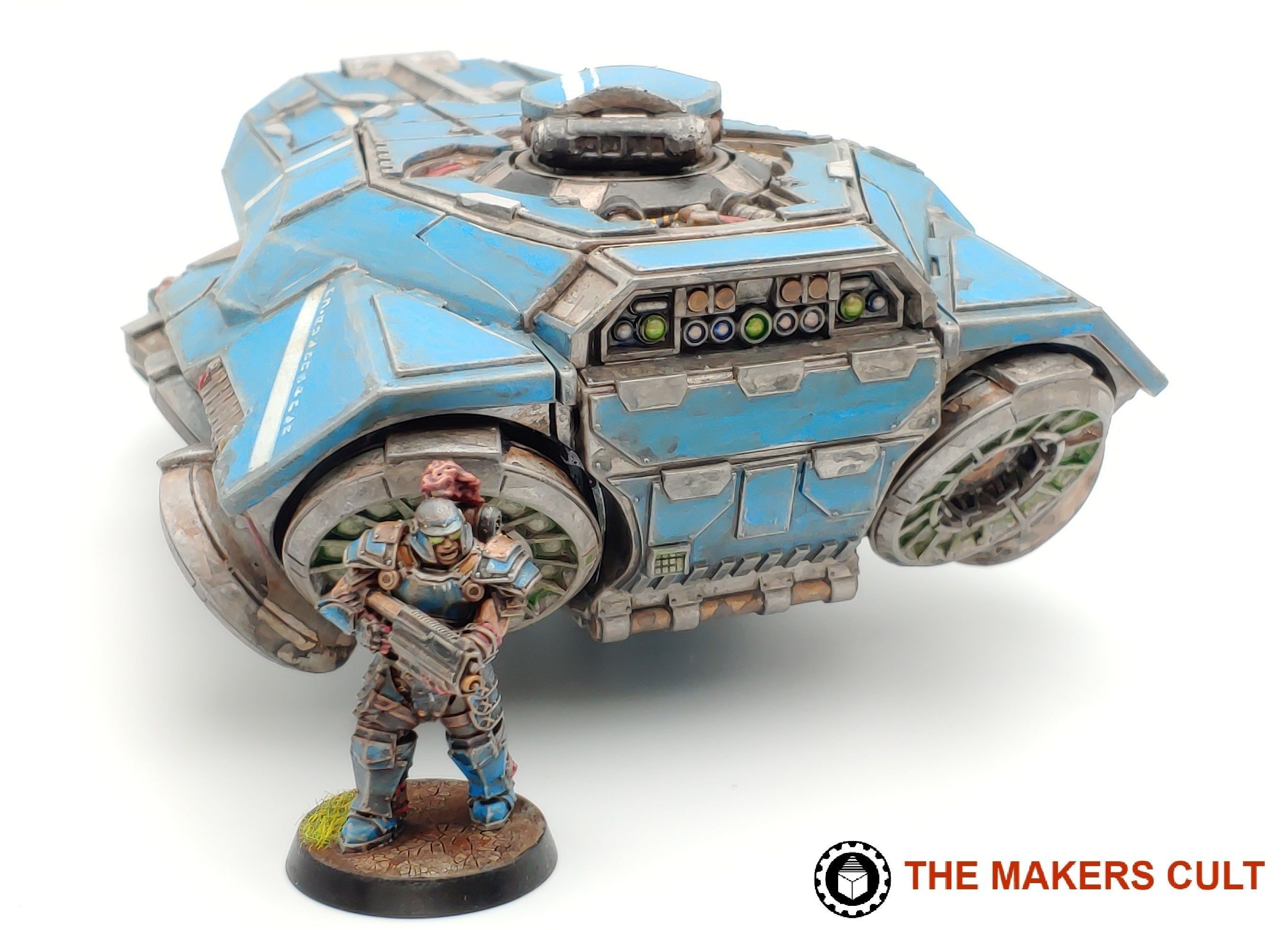 Tempest Legion - Clypeus Assault Transport 3D print model_2