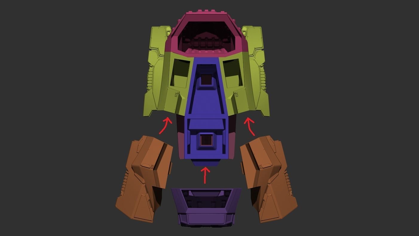 Tempest Legion - Clypeus Assault Transport 3D print model_9