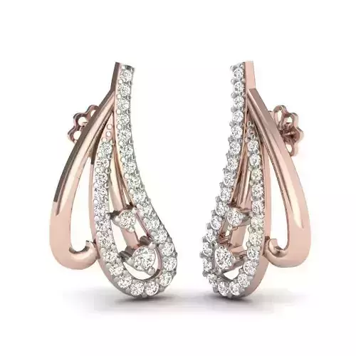 Oriental Cabochon Earrings