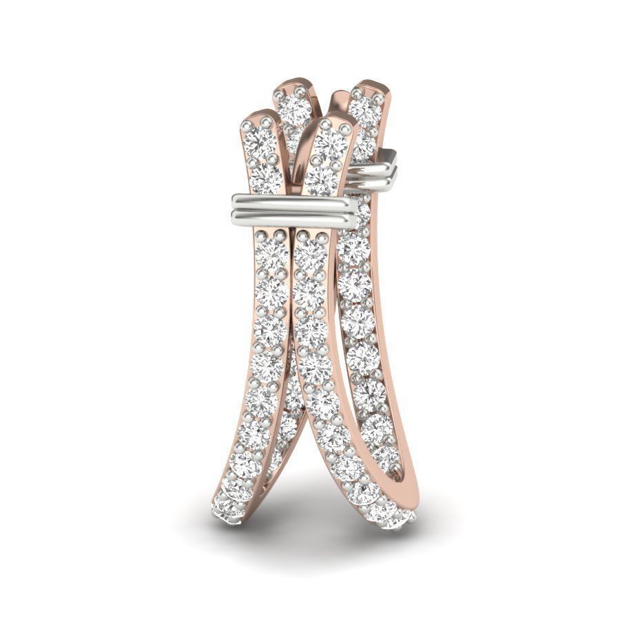 Earrings Necklace 3D print model_7