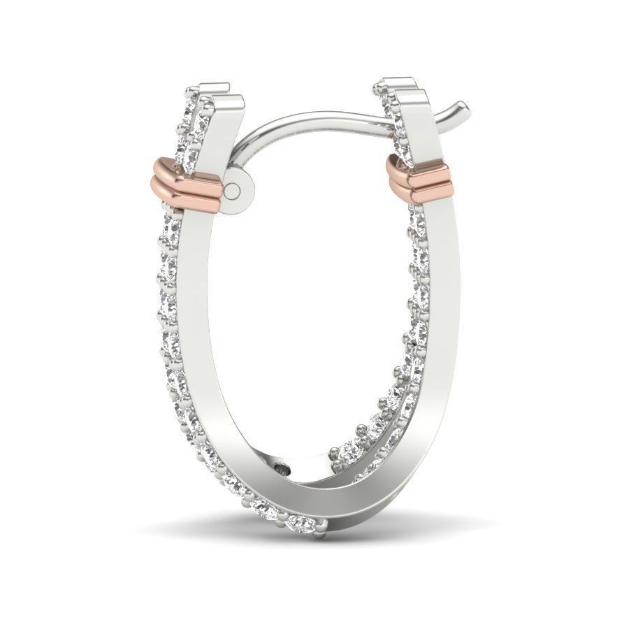 Earrings Necklace 3D print model_13