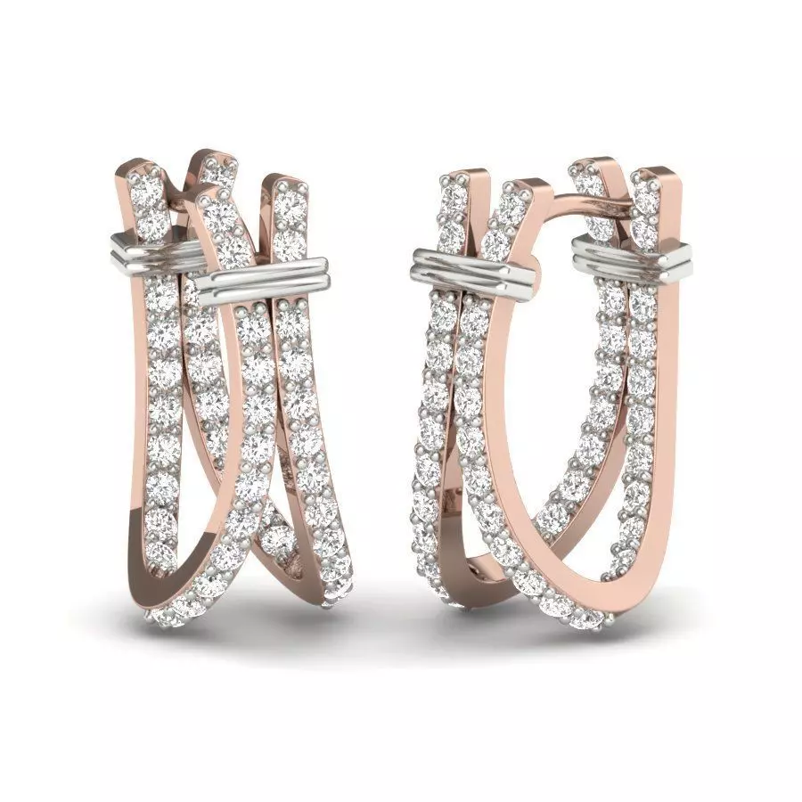 Earrings Necklace 3D print model_0